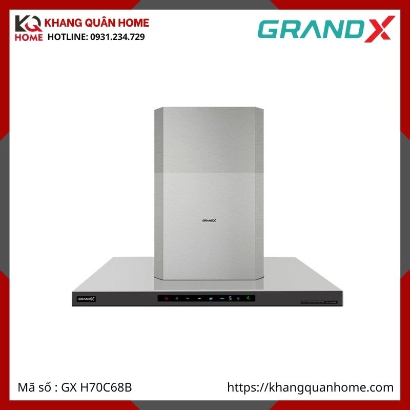 MÁY HÚT MÙI GRANDX 700MM GX H70C68B