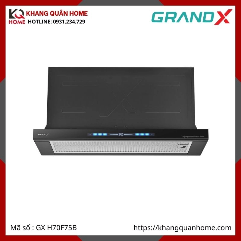 MÁY HÚT MÙI ÂM TỦ GRANDX 700MM GX H70F75B