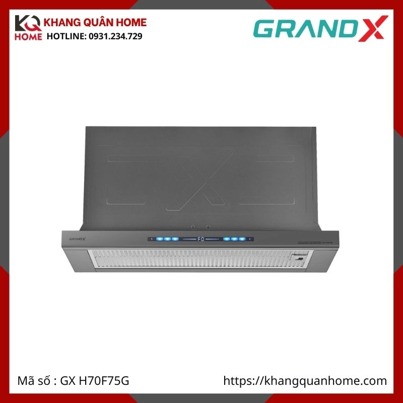 MÁY HÚT MÙI ÂM TỦ GRANDX 700MM GX H70F75G