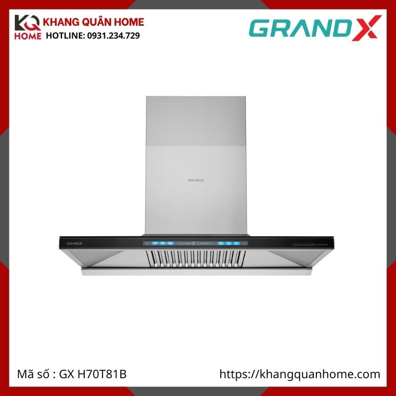MÁY HÚT MÙI GRANDX 700MM GX H70T81B