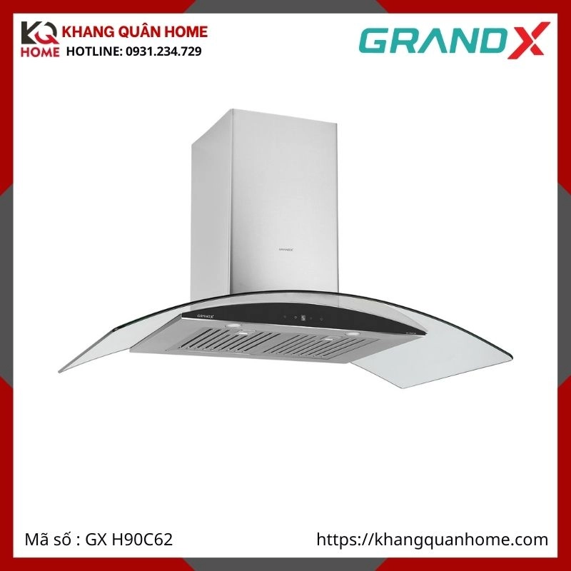 MÁY HÚT MÙI GRANDX 900MM GX H90C62