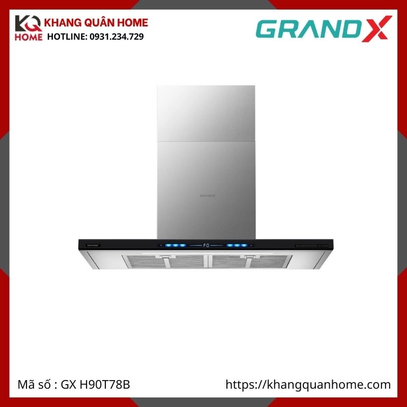 MÁY HÚT MÙI GRANDX 900MM GX H90T78B