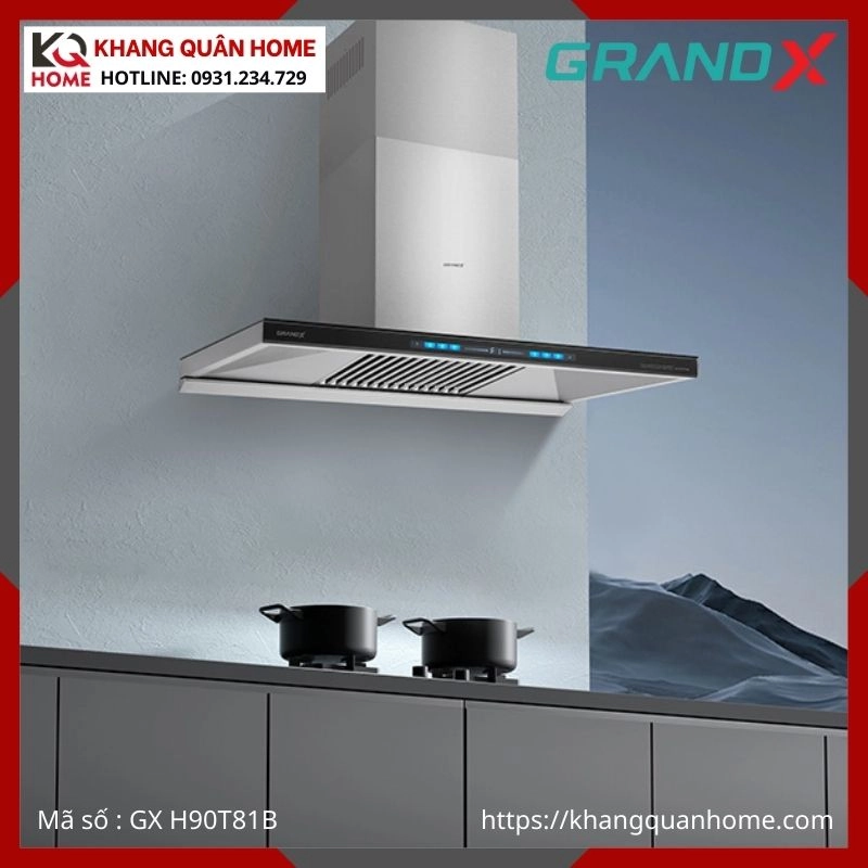 MÁY HÚT MÙI GRANDX 900MM GX H90T81B