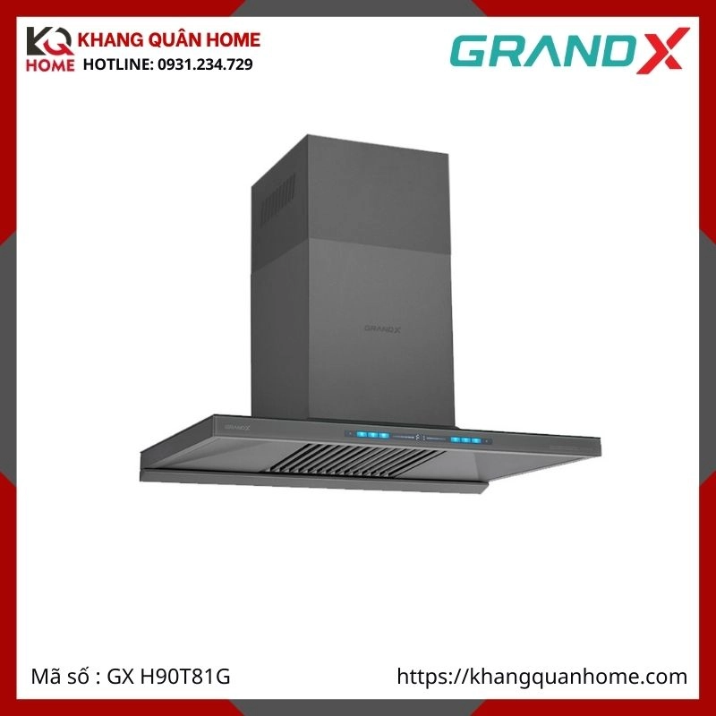 MÁY HÚT MÙI GRANDX 900MM GX H90T81G