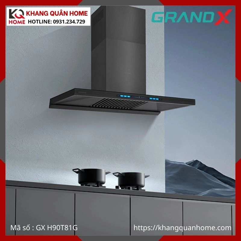 MÁY HÚT MÙI GRANDX 900MM GX H90T81G