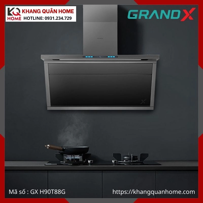 MÁY HÚT MÙI GRANDX 900MM GX H90T88G