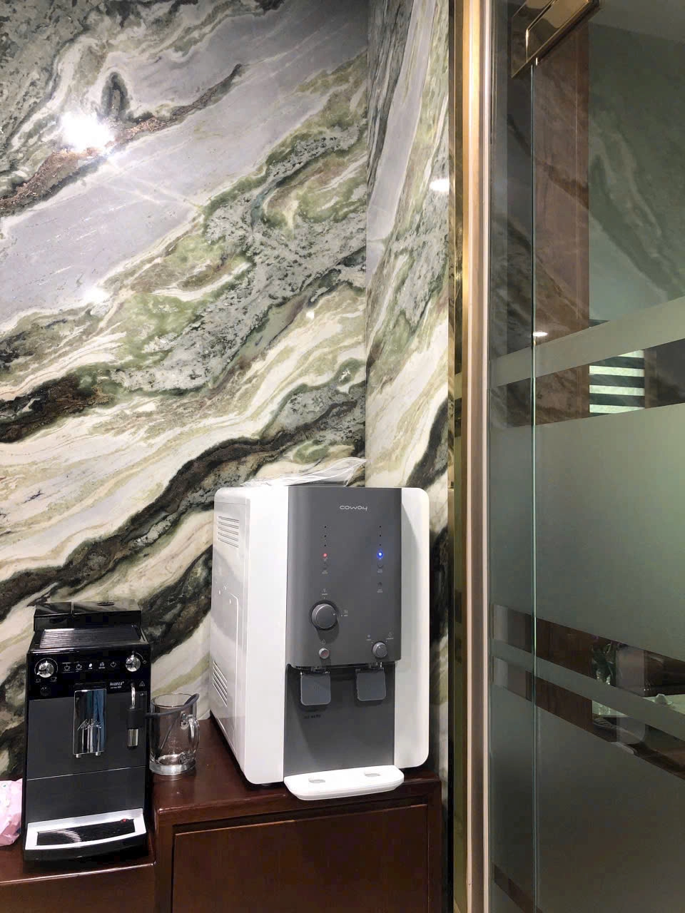 Hình Thực Tế Máy lọc nước Coway CHP - 18AR (VILLAEM2) nóng lạnh