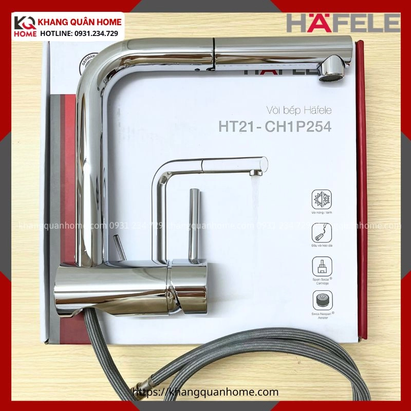 Hình Thực Tế Vòi Rửa Chén HT21-CH1P254 Hafele 577.55.200
