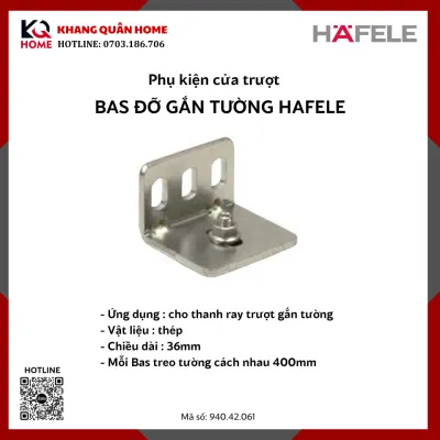 Bas Đỡ Gắn Tường 36mm Hafele 940.42.061