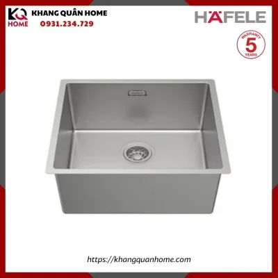 Chậu rửa chén Satin R10 HS24-SSN1S-490_BR Hafele 567.24.417