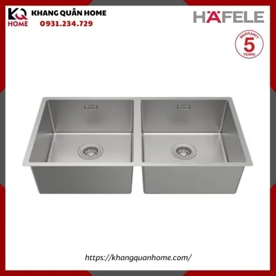 Chậu rửa chén Satin R10 HS24-SSN2S-870 _BR Hafele 567.24.437