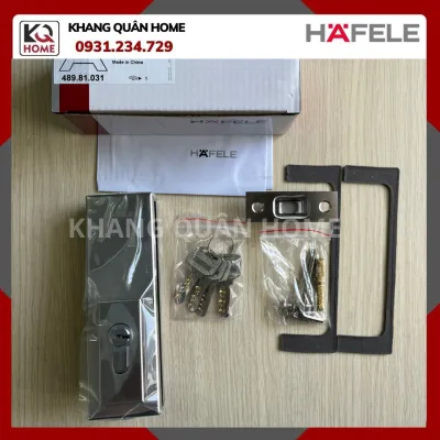 Khóa Kẹp Chân Kính Inox Bóng Hafele 489.81.031