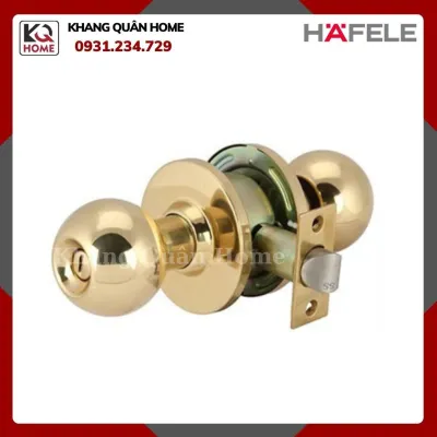 Bộ Khóa Tay Nắm Tròn Cửa WC Hafele 489.93.137