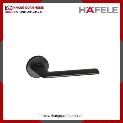Khóa Tay Nắm Cửa DIY Set A Hafele 499.63.601 Đen Mờ