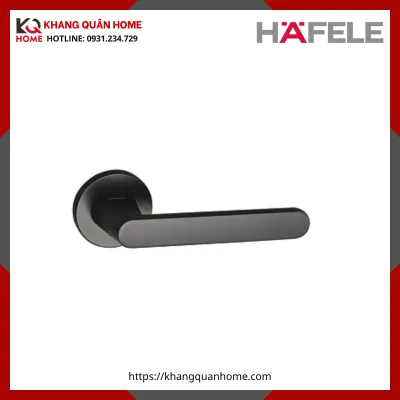 Khóa Tay Nắm Cửa DIY Set B Hafele 499.63.609 Đen Mờ