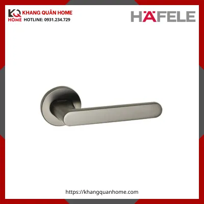 Khóa Tay Nắm Cửa  Vệ Sinh DIY Set B Hafele 499.63.614 Ánh Kim Súng