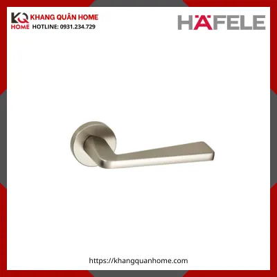 Khóa Tay Nắm Cửa Vệ Sinh DIY Set D Hafele 499.63.628 Nickel Mờ