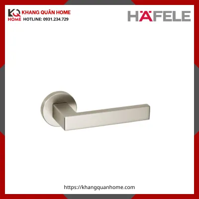 Khóa Tay Nắm Cửa Vệ Sinh DIY Set E Hafele 499.63.636 Nickel Mờ