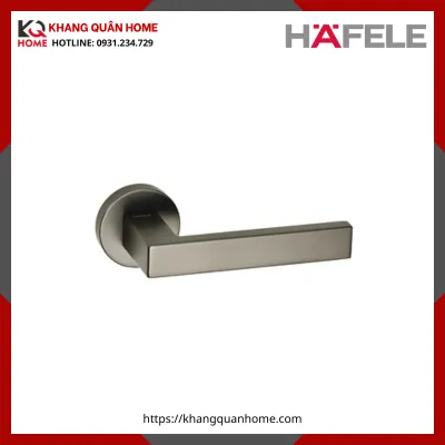 Khóa Tay Nắm Cửa Vệ Sinh DIY Set E Hafele 499.63.638 Ánh Kim Súng