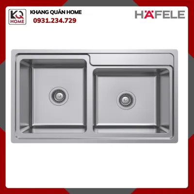 Chậu inox Häfele HS20-SSN2S90L-567.20.546