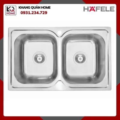 Chậu inox Häfele HS19-SSN2R90-567.23.010