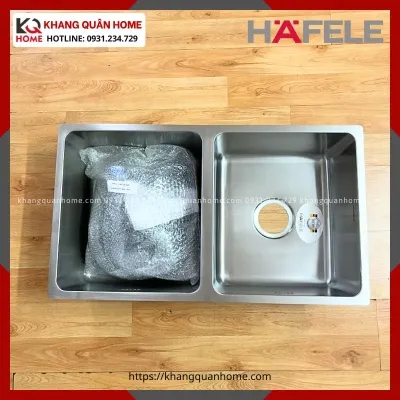 Chậu Rửa Bát inox 2 Hộc Hafele 567.24.140