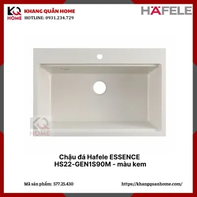 Chậu đá Hafele ESSENCE HS22-GEN1S90M - Màu Kem Trắng - 577.25.430