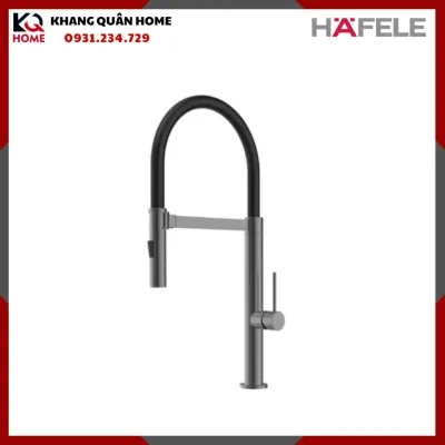 Vòi rửa chén Hafele màu Titan HT24-SH1F527-TITAN 570.85.451