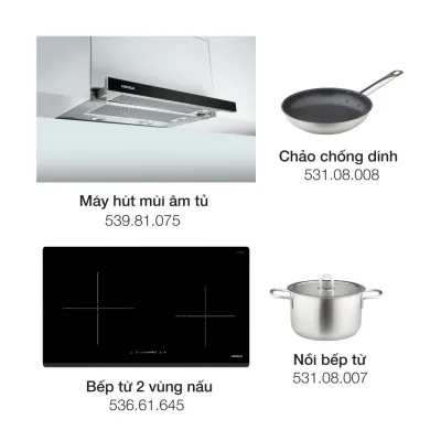 KHUYỄN MÃI Combo thiết bị bếp Hafele 02