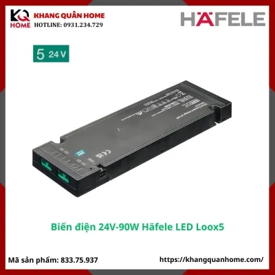 BIẾN ĐIỆN NGUỒN (ADAPTER) 24V-90W HAFELE LED LOOX5- 833.75.937