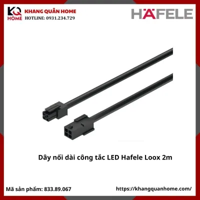 Dây Nối Dài Cho Công Tắc Hafele LED Loox 2met-833.89.067