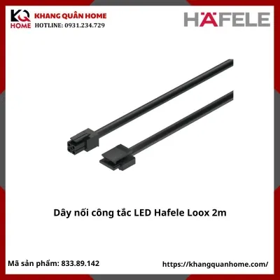 Dây nối công tắc Hafele LED Loox 2 mét- 833.89.142