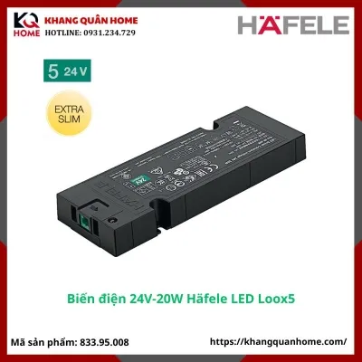 BIẾN ĐIỆN NGUỒN (ADAPTER) 24V 20W HAFELE LED LOOX5-833.95.008