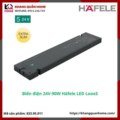 BIẾN ĐIỆN NGUỒN (ADAPTER) 24V 90W HAFELE LED LOOX5- 833.95.011