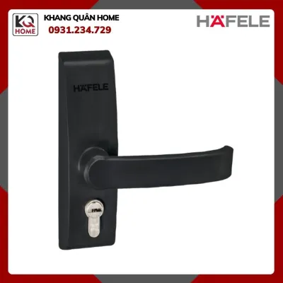 Tay Nắm Gạt Mặt Ngoài Màu Đen Hafele 901.02.781