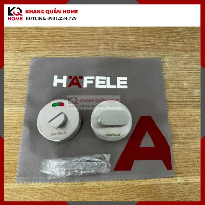 Chốt xanh đỏ cửa Vệ Sinh Hafele 902.54.292 màu inox