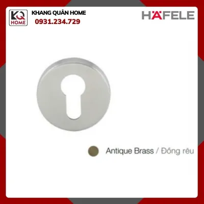 Nắp che ruột khoá Häfele màu đồng rêu 903.58.164