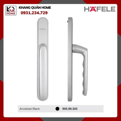 TAY NẮM CỬA NHÔM XINGFA MÀU ĐEN HAFELE HL949ED-92 905.99.302