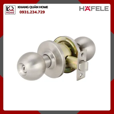 Khóa Tay Nắm Tròn Cửa WC Loại Lớn Hafele 911.64.246