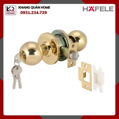 Khóa Tay Nắm Tròn Cửa Chính Loại Lớn Hafele 911.64.267
