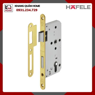 THÂN KHÓA LƯỠI GÀ CHỐT CHẾT HAFELE 912.05.154 MÀU VÀNG