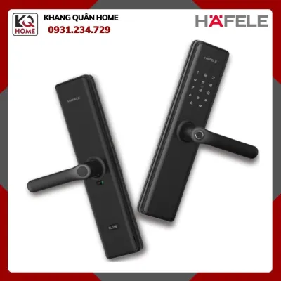 912.20.230 - Khóa điện tử Hafele DL7600 Đen mờ, có chức năng Khóa Bluetooth (1)