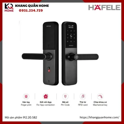 Khóa điện tử Hafele DL6100 912.20.582 chính hãng
