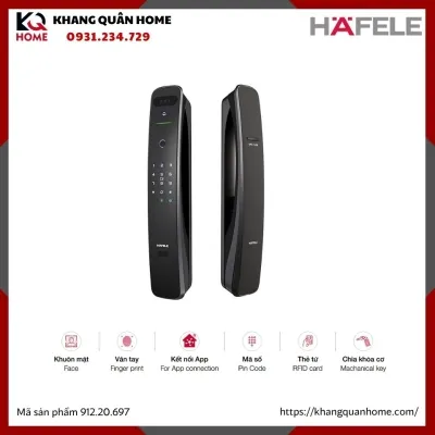 Khóa Điện Tử Face ID 3D Hafele PP9100 912.20.697
