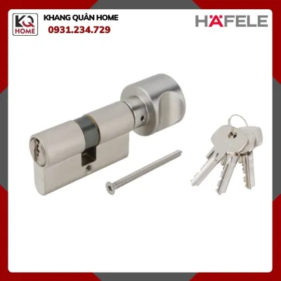 Ruột Khóa 1 Đầu Chìa 1 Đầu Vặn 81mm Hafele 916.08.694