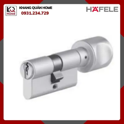 Ruột khóa 1 đầu chìa 1 đầu vặn nhôm chìa chủ_PSM Hafele 916.66.582