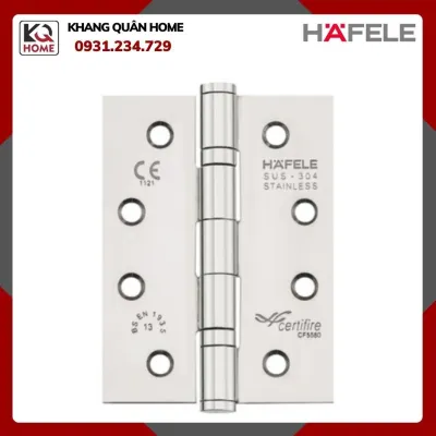 Bản Lề Lá Chống Cháy 2 Vòng Bi 120Kg Hafele 926.98.041