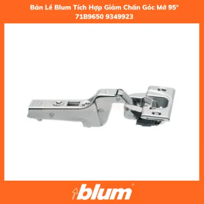 Bản Lề Blum Tích Hợp Giảm Chấn Góc Mở 95° 71B9650 9349923