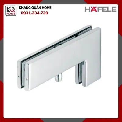 Kẹp Kính Chữ L Inox Bóng Hafele 981.00.663