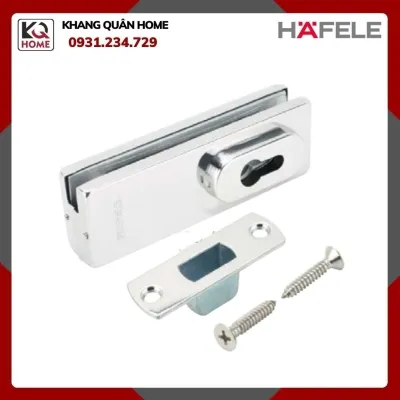 Khóa Kẹp Chân Kính Inox Mờ Hafele 981.50.030